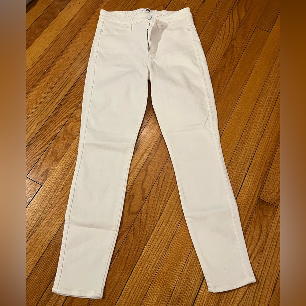 PAIGE - white Hoxton ankle skinny jean, Size 29. Never worn